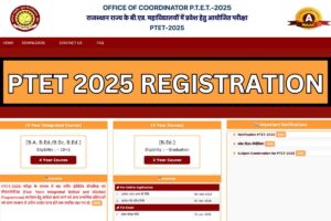 PTET 2025 Registration, Notification, Online Form
