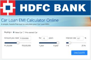 HDFC Bank Car Loan Calculator 2025: How To Avail Loan