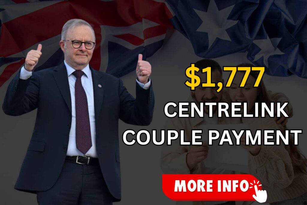Centrelink $1,777 Couple Payment 2025